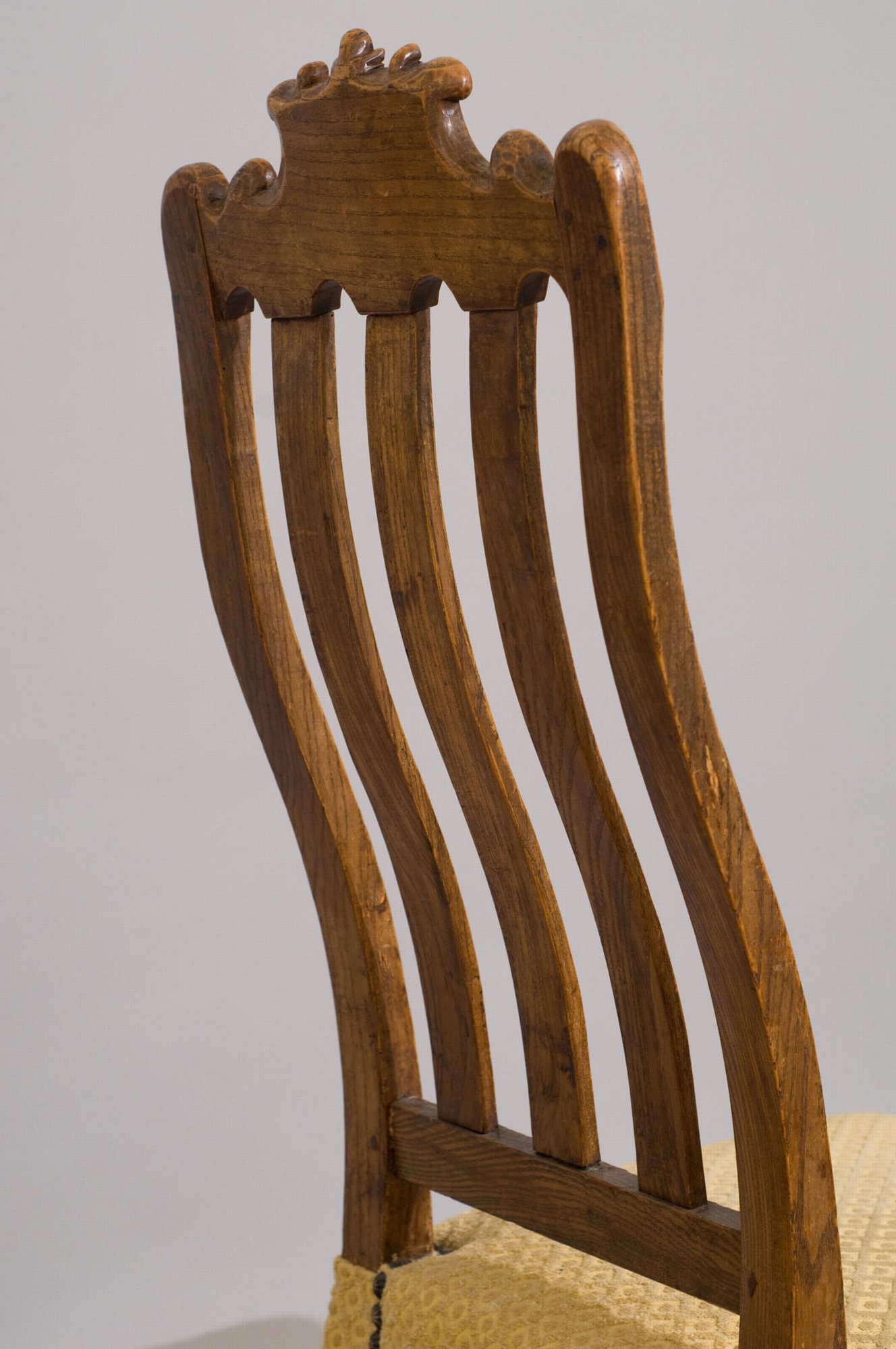 Set of Six Louis XIII Style, Oak Chairs